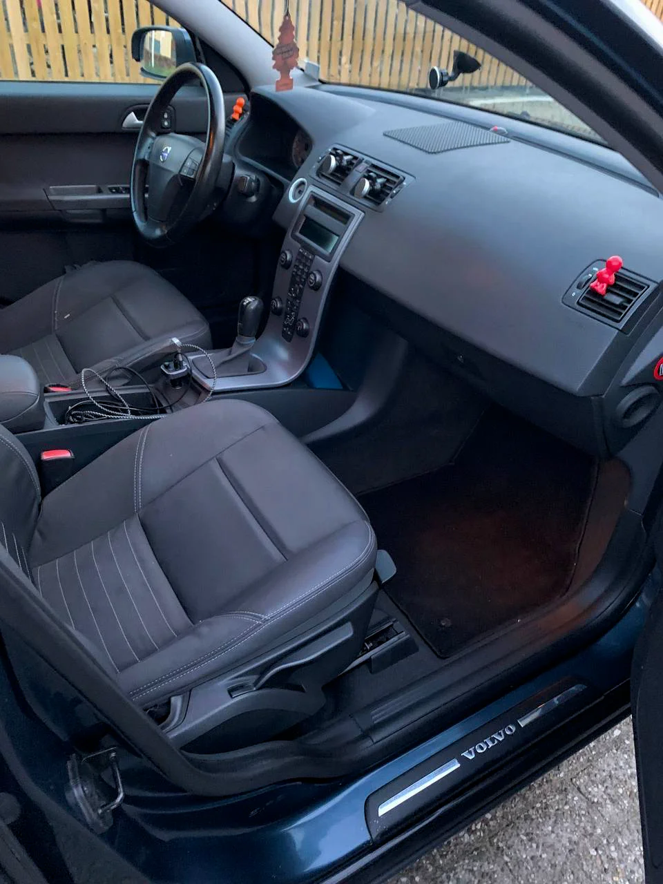 Volvo S40 2006 interieur voorstoelen